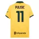 AC Milan Christian Pulišić 11 Virallinen Kolmas Pelipaita Miehet 2025/26 AC Milan Christian Pulišić 11 Virallinen Kolmas Pelipaita Miehet 2025/26