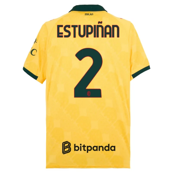 AC Milan Estupinan 2 Virallinen Kolmas Pelipaita Miehet 2025/26 AC Milan Estupinan 2 Virallinen Kolmas Pelipaita Miehet 2025/26