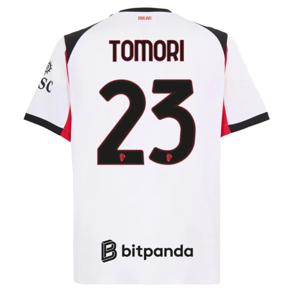AC Milan Fikayo Tomori 23 Virallinen Vieraspelipaita Miehet 2025/26 AC Milan Fikayo Tomori 23 Virallinen Vieraspelipaita Miehet 2025/26