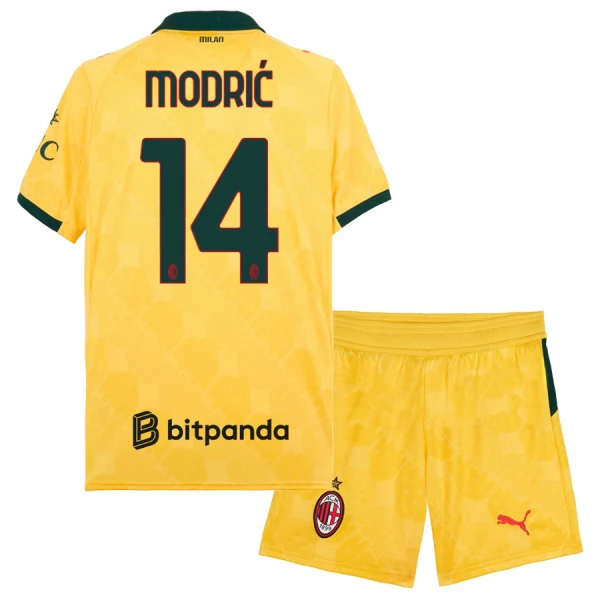 AC Milan Luka Modric 14 Virallinen Kolmas Pelipaita Lapset 2025/26 AC Milan Luka Modric 14 Virallinen Kolmas Pelipaita Lapset 2025/26
