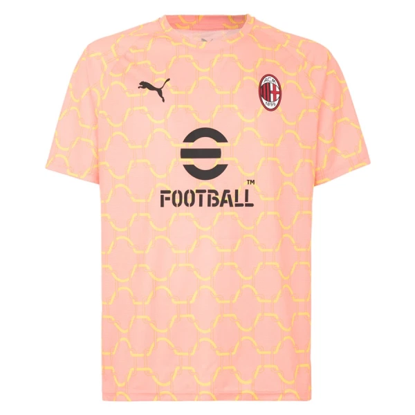AC Milan Pre-Match Virallinen Paita Miehet 2025/26 Vaaleanpunainen