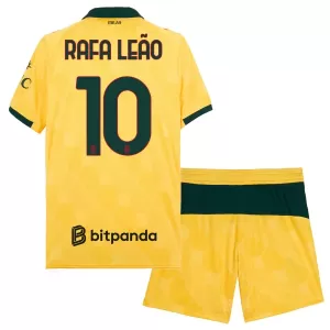 AC Milan Rafael Leão 10 Virallinen Kolmas Pelipaita Lapset 2025/26 AC Milan Rafael Leão 10 Virallinen Kolmas Pelipaita Lapset 2025/26