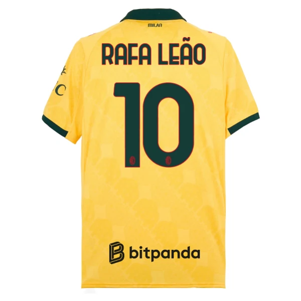 AC Milan Rafael Leão 10 Virallinen Kolmas Pelipaita Miehet 2025/26 AC Milan Rafael Leão 10 Virallinen Kolmas Pelipaita Miehet 2025/26