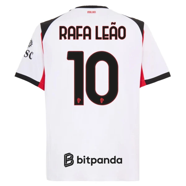 AC Milan Rafael Leão 10 Virallinen Vieraspelipaita Miehet 2025/26 AC Milan Rafael Leão 10 Virallinen Vieraspelipaita Miehet 2025/26