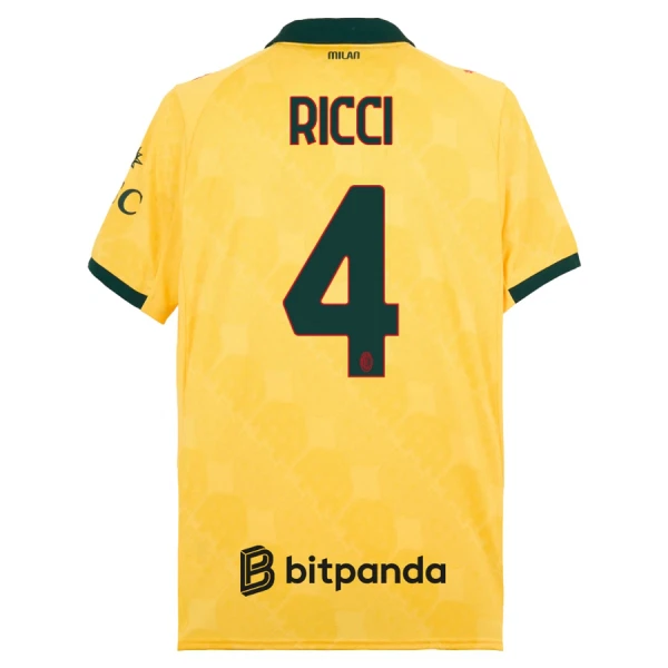 AC Milan Ricci 4 Virallinen Kolmas Pelipaita Miehet 2025/26 AC Milan Ricci 4 Virallinen Kolmas Pelipaita Miehet 2025/26