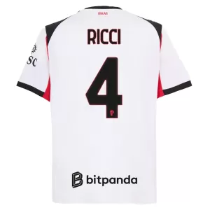 AC Milan Ricci 4 Virallinen Vieraspelipaita Miehet 2025/26