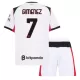 AC Milan Santiago Gimenez 7 Virallinen Vieraspelipaita Lapset 2025/26 AC Milan Santiago Gimenez 7 Virallinen Vieraspelipaita Lapset 2025/26