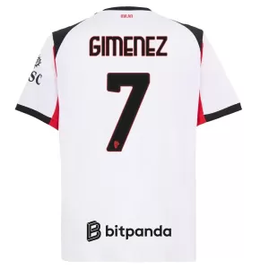 AC Milan Santiago Gimenez 7 Virallinen Vieraspelipaita Miehet 2025/26
