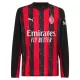 AC Milan Virallinen Kotipelipaita Miehet 2025/26 Pitkähihainen