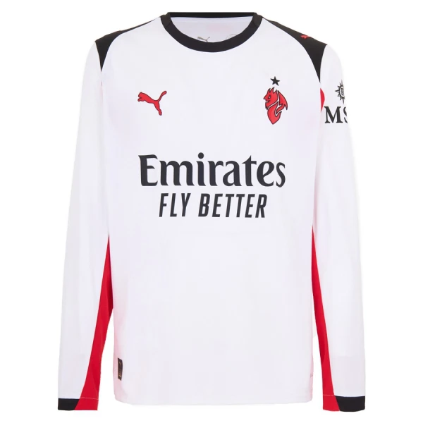 AC Milan Virallinen Vieraspelipaita Miehet 2025/26 Pitkähihainen