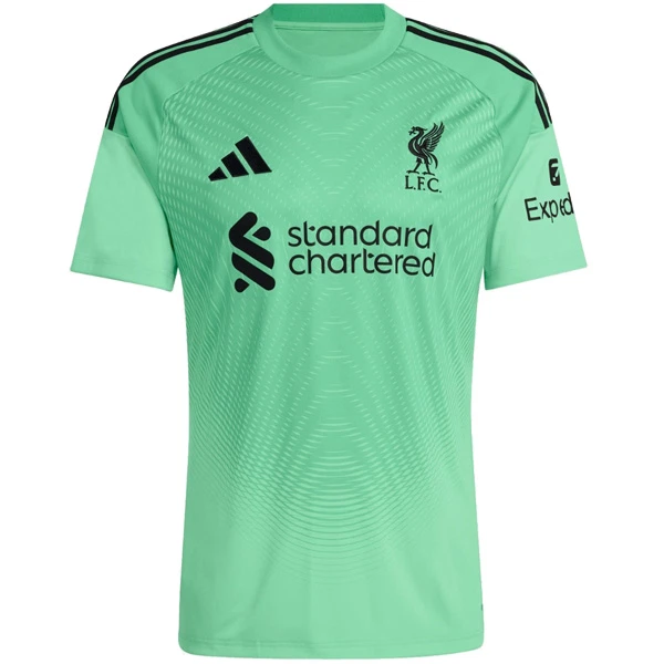 Liverpool Maalivahdin Virallinen Paita Miehet 2025/26 Vihreä