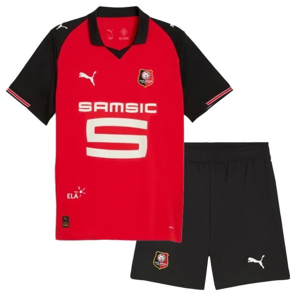 Stade Rennais Virallinen Kotipelipaita Lapset 2025/26