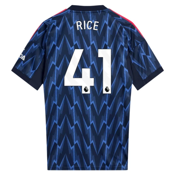 Arsenal Declan Rice 41 Virallinen Vieraspelipaita Miehet 2025/26