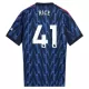 Arsenal Declan Rice 41 Virallinen Vieraspelipaita Miehet 2025/26