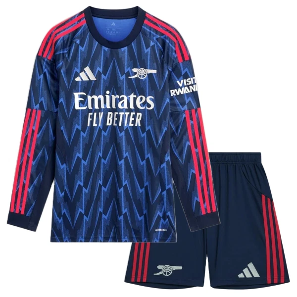Arsenal Virallinen Vieraspelipaita Lapset 2025/26 Pitkähihainen Arsenal Virallinen Vieraspelipaita Lapset 2025/26 Pitkähihainen