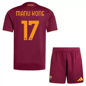 AS Roma Manu Kone 17 Virallinen Kotipelipaita Lapset 2025/26