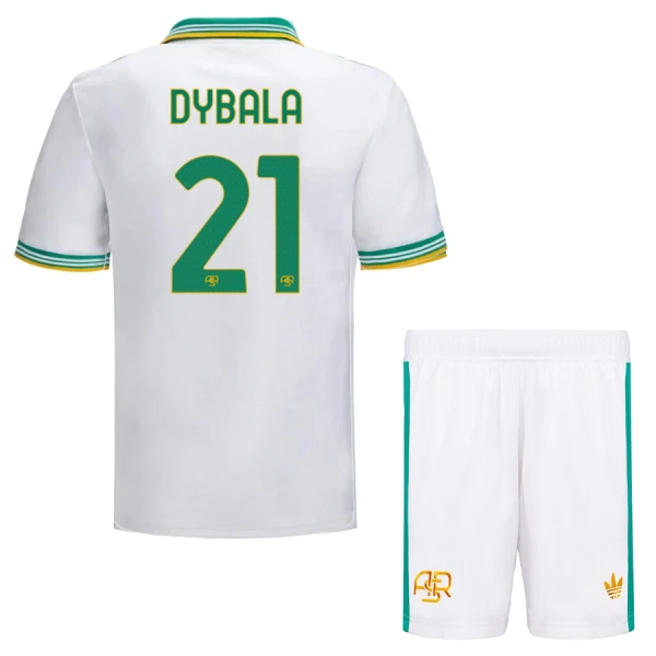 AS Roma Paulo Dybala 21 Virallinen Kolmas Pelipaita Lapset 2025/26 AS Roma Paulo Dybala 21 Virallinen Kolmas Pelipaita Lapset 2025/26