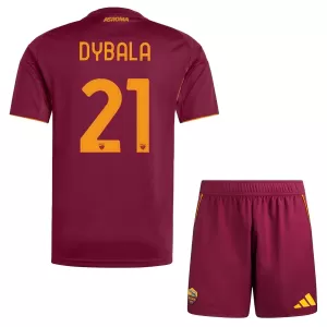 AS Roma Paulo Dybala 21 Virallinen Kotipelipaita Lapset 2025/26