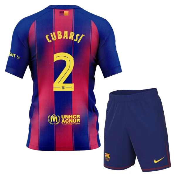 FC Barcelona Cubarsi 2 Virallinen Kotipelipaita Lapset 2025/26 FC Barcelona Cubarsi 2 Virallinen Kotipelipaita Lapset 2025/26
