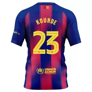 FC Barcelona Kounde 23 Virallinen Kotipelipaita Miehet 2025/26