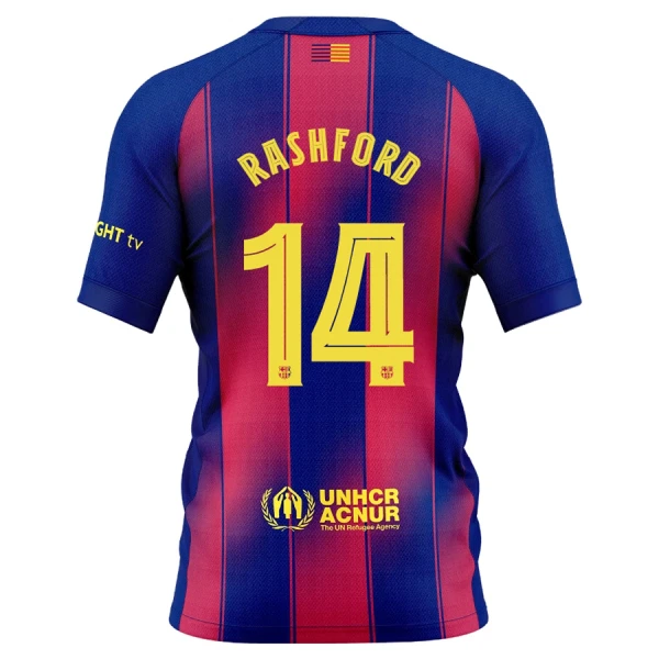 FC Barcelona Marcus Rashford 14 Virallinen Kolmas Pelipaita Miehet 2025/26 FC Barcelona Marcus Rashford 14 Virallinen Kolmas Pelipaita Miehet 2025/26