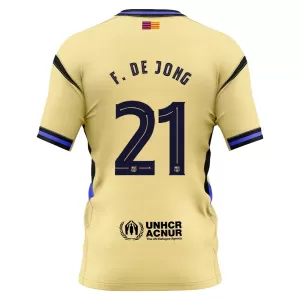 FC Barcelona x Kobe Bryant Frenkie de Jong 21 Virallinen Vieraspelipaita Miehet 2025/26