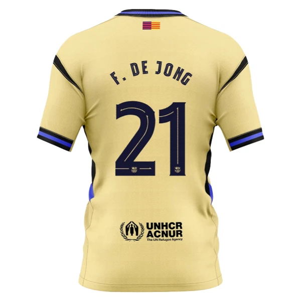 FC Barcelona x Kobe Bryant Frenkie de Jong 21 Virallinen Vieraspelipaita Miehet 2025/26 FC Barcelona x Kobe Bryant Frenkie de Jong 21 Virallinen Vieraspelipaita Miehet 2025/26