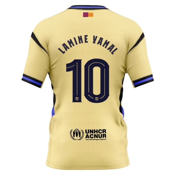 FC Barcelona x Kobe Bryant Lamine Yamal 10 Virallinen Vieraspelipaita Miehet 2025/26