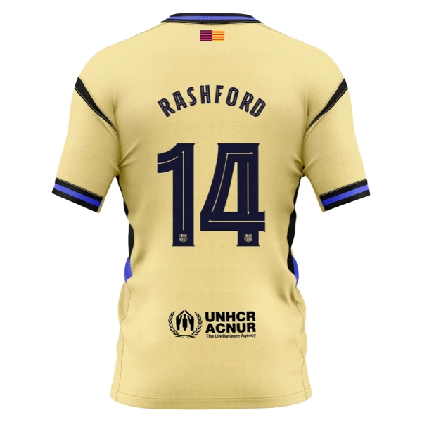 FC Barcelona x Kobe Bryant Marcus Rashford 14 Virallinen Vieraspelipaita Miehet 2025/26