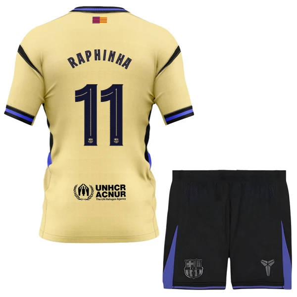 FC Barcelona x Kobe Bryant Raphinha 11 Virallinen Vieraspelipaita Lapset 2025/26 FC Barcelona x Kobe Bryant Raphinha 11 Virallinen Vieraspelipaita Lapset 2025/26