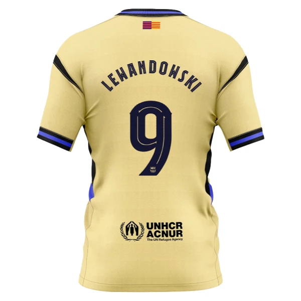 FC Barcelona x Kobe Bryant Robert Lewandowski 9 Virallinen Vieraspelipaita Miehet 2025/26