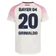 Bayer 04 Leverkusen Alejandro Grimaldo 20 Virallinen Vieraspelipaita Miehet 2025/26 Bayer 04 Leverkusen Alejandro Grimaldo 20 Virallinen Vieraspelipaita Miehet 2025/26