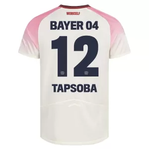 Bayer 04 Leverkusen Edmond Tapsoba 12 Virallinen Vieraspelipaita Miehet 2025/26