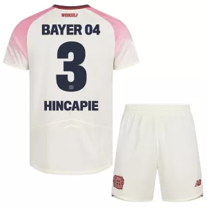 Bayer 04 Leverkusen Piero Hincapie 3 Virallinen Vieraspelipaita Lapset 2025/26