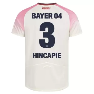 Bayer 04 Leverkusen Piero Hincapie 3 Virallinen Vieraspelipaita Miehet 2025/26