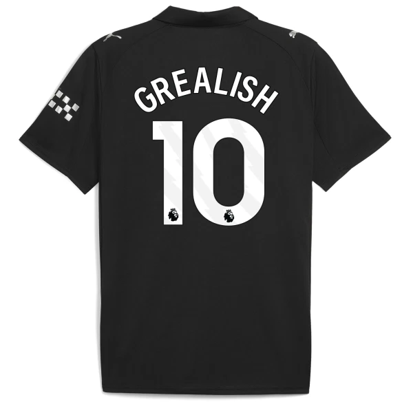 Manchester City Jack Grealish 10 Virallinen Vieraspelipaita Miehet 2025/26 Manchester City Jack Grealish 10 Virallinen Vieraspelipaita Miehet 2025/26