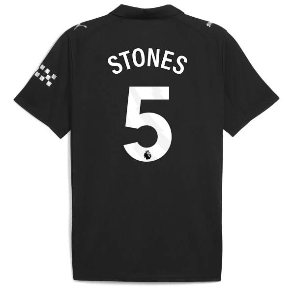 Manchester City John Stones 5 Virallinen Vieraspelipaita Miehet 2025/26 Manchester City John Stones 5 Virallinen Vieraspelipaita Miehet 2025/26