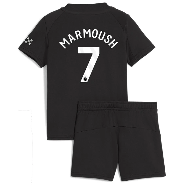Manchester City Marmoush 7 Virallinen Vieraspelipaita Lapset 2025/26 Manchester City Marmoush 7 Virallinen Vieraspelipaita Lapset 2025/26