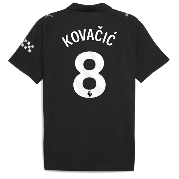 Manchester City Mateo Kovacic 8 Virallinen Vieraspelipaita Miehet 2025/26 Manchester City Mateo Kovacic 8 Virallinen Vieraspelipaita Miehet 2025/26