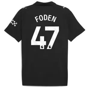 Manchester City Phil Foden 47 Virallinen Vieraspelipaita Miehet 2025/26