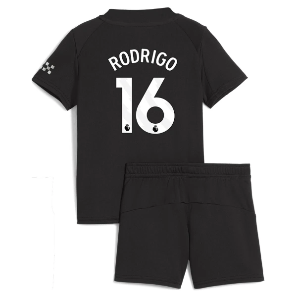 Manchester City Rodrigo Hernández 16 Virallinen Vieraspelipaita Lapset 2025/26