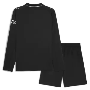 Manchester City Virallinen Vieraspelipaita Lapset 2025/26 Pitkähihainen