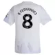 Manchester United Bruno Fernandes 8 Virallinen Vieraspelipaita Lapset 2025/26