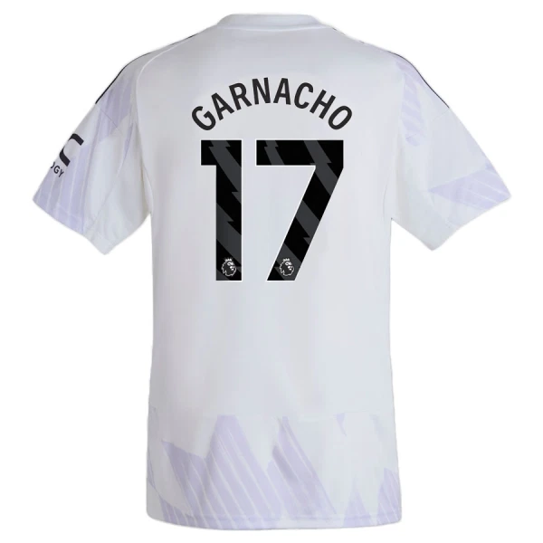 Manchester United Garnacho 17 Virallinen Vieraspelipaita Miehet 2025/26 Manchester United Garnacho 17 Virallinen Vieraspelipaita Miehet 2025/26