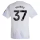 Manchester United Mainoo 37 Virallinen Vieraspelipaita Lapset 2025/26