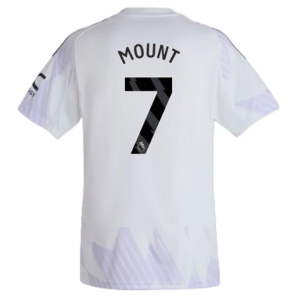 Manchester United Mason Mount 7 Virallinen Vieraspelipaita Miehet 2025/26 Manchester United Mason Mount 7 Virallinen Vieraspelipaita Miehet 2025/26