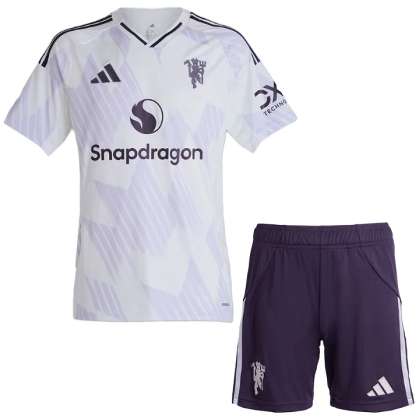 Manchester United Virallinen Vieraspelipaita Lapset 2025/26 Manchester United Virallinen Vieraspelipaita Lapset 2025/26