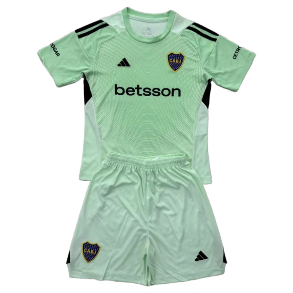 Boca Juniors Maalivahdin Virallinen Paita Lapset 2025/26 Vihreä Boca Juniors Maalivahdin Virallinen Paita Lapset 2025/26 Vihreä