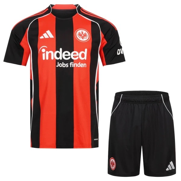 Eintracht Frankfurt Virallinen Kotipelipaita Lapset 2025/26 Eintracht Frankfurt Virallinen Kotipelipaita Lapset 2025/26