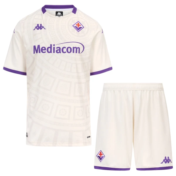 Fiorentina Virallinen Vieraspelipaita Lapset 2025/26 Fiorentina Virallinen Vieraspelipaita Lapset 2025/26